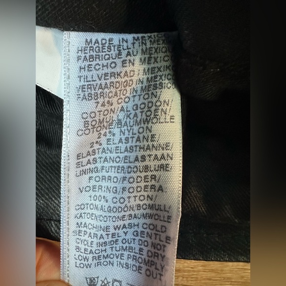 True Religion Y2K Black Cropped Moto Jacket Size XS - Picture 6 of 13